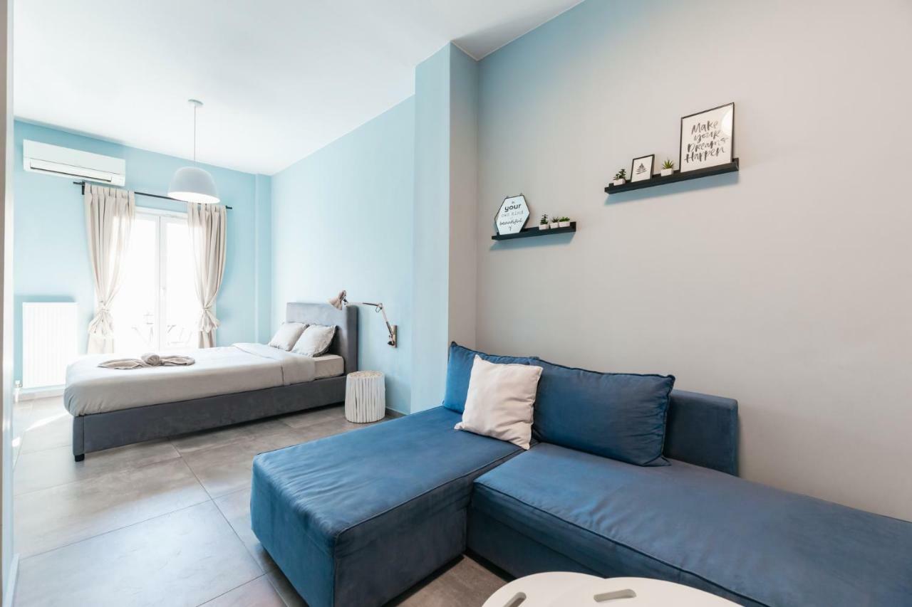 Modern White Tower Apartment Thessalonique Extérieur photo